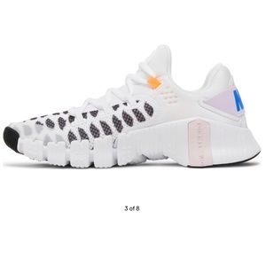 Nike Free Metcon 4 'Printed White Black' womens size 5.5